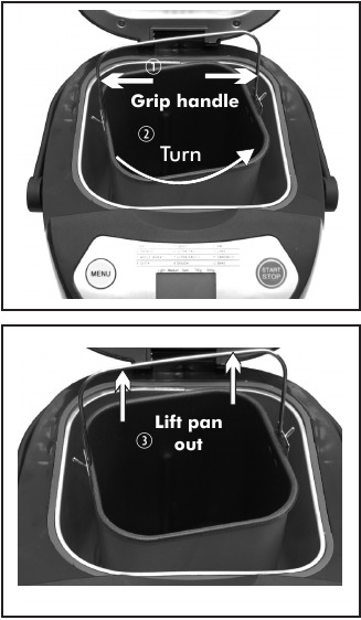 Za odpiranje pokrova