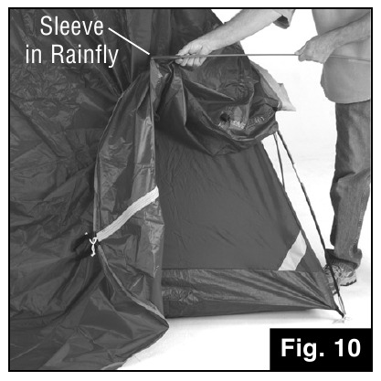 Жаңбырдан қорғайтын жабынды бекіту үшін - 3-қадам