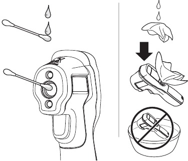 Cleaning the product