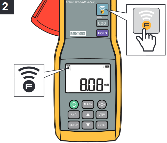 Fluke Connecti kasutamiseks - samm 2
