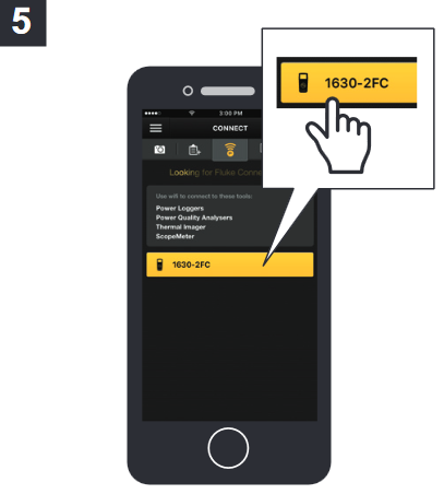 Fluke Connecti kasutamiseks - samm 5