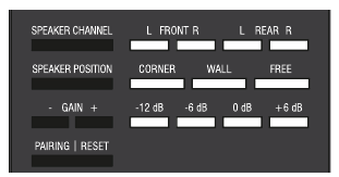 Configura&ccedil;&otilde;es por meio de bot&otilde;es de controle