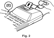Far avanzare la carta