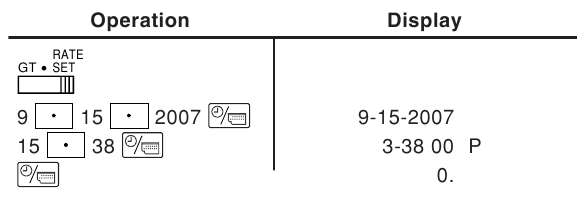 Regolazione di data e ora