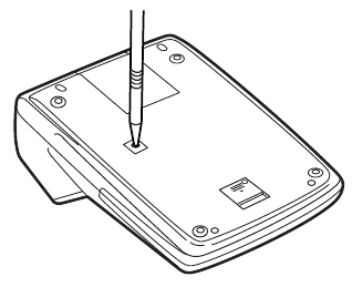 RESET DELL'UNIT&Agrave;