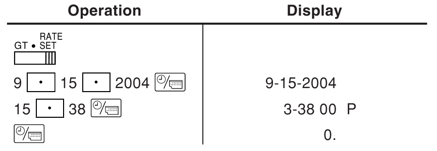 Ajuste de fecha y hora