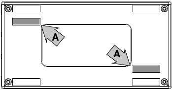 Құрылғыны орнату - 1-қадам - Жолақтарды бекіту