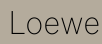 Logotipo de Loewe
