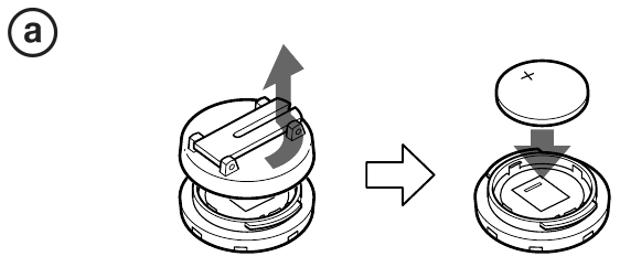 Uso del flasher - Para instalar la bater&iacute;a de litio