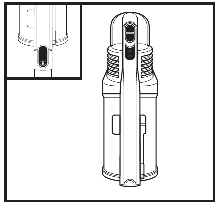 ASPIRADORA DE MANO PARA SUPERFICIES ELEVADAS