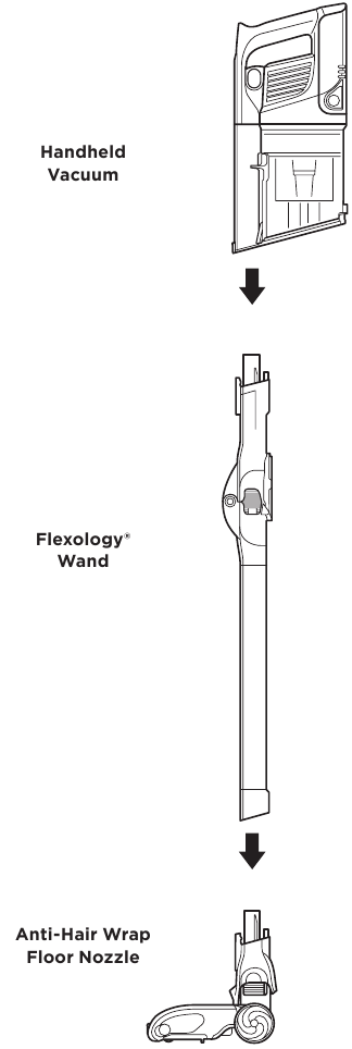 MONTAJE DE LA ASPIRADORA