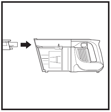 Comprobaci&oacute;n de obstrucciones en la aspiradora de mano