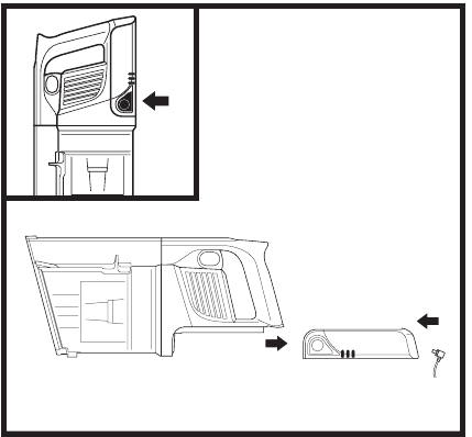 FUERA DE LA ASPIRADORA