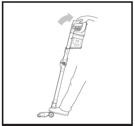 ASPIRADORA VERTICAL CON VARILLA FLEXOLOGY&reg;