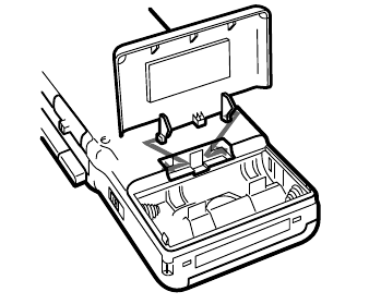 батарея бөлімінің қақпағы бекітіледі