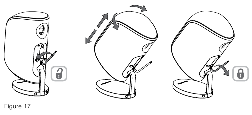 Justering af h&oslash;jttalerens vinkel
