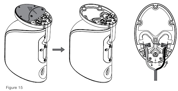 Tilslutning ved hj&aelig;lp af bordstanderen