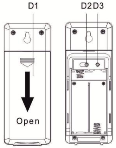 Vis&atilde;o geral - Sensor Exterior Sem Fios