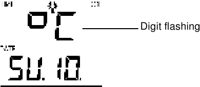 AJUSTE DE LA TEMPERATURA EN &deg;C/&deg;F