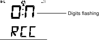 AJUSTE DE RECEPCI&Oacute;N DE HORA ON/OFF