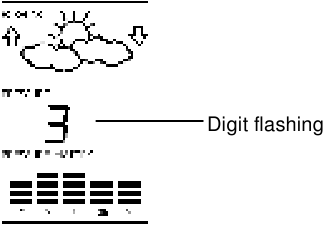 AJUSTE DE LA SENSIBILIDAD DEL ICONO DE PREVISI&Oacute;N METEOROL&Oacute;GICA