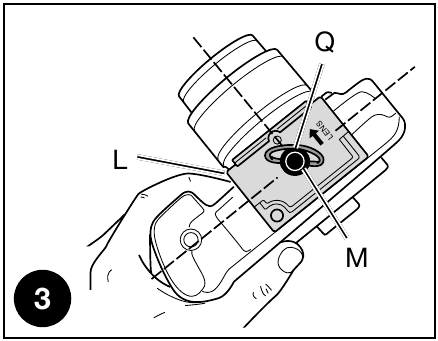 PRITRDITEV PLO&Scaron;ČE ZA HITRO SPROSTITEV NA FOTOAPARAT