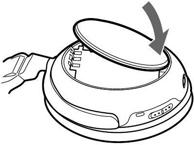 Si la tapa de la caja de la bater&iacute;a est&aacute; suelta - Paso 1