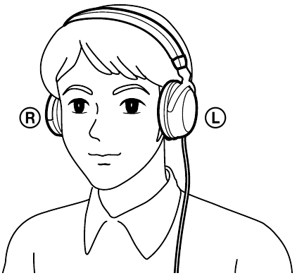 Col&oacute;quese los auriculares de forma que las almohadillas cubran sus o&iacute;dos.