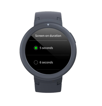 K&eacute;pernyő bekapcsolva tart&aacute;si ideje