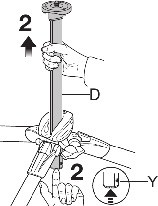 VAAKASUORAN KESKIPUTKEN K&Auml;YTT&Ouml; - Vaihe 1
