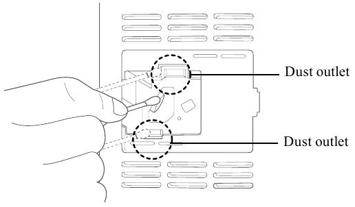 Havo sensorini tozalash - 3-qadam