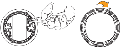 PARA BLOQUEAR O SUPORTE DE MONTAGEM