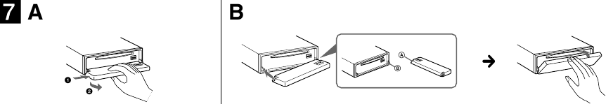 Como remover e fixar o painel frontal