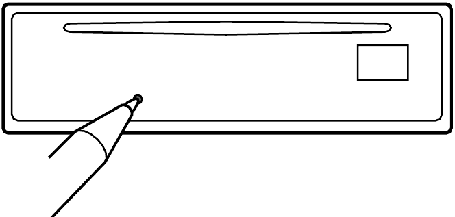 De RESET-knop gebruiken