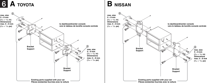 Montagem da unidade num carro japon&ecirc;s