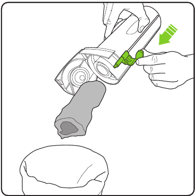 Qutini bo'shatish - 3-qadam - Kirni bo'shating