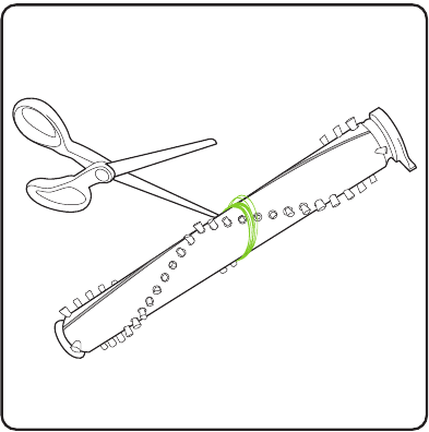 Cho'tka barini olib tashlash va tozalash - 4-qadam
