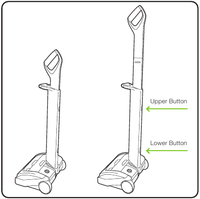 Saqlash - Yuqori tutqich pozitsiyalari