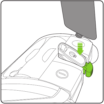Assembly - Step 1 - attach the lower handle
