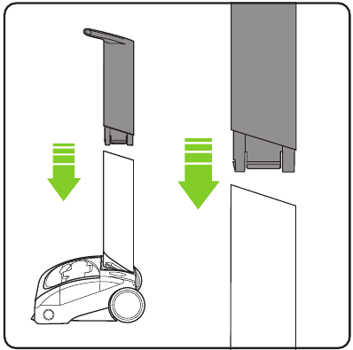 Assembly - Step 3 - Fix lower handle components