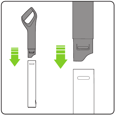 Assembly - Step 4 - Fix upper handle components