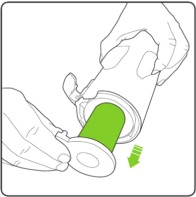 Cleaning the filters - Step 2 - Pull out a filter