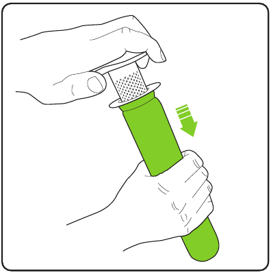 Installing scented cartridge - Step 2