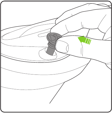 Installing scented cartridge - Step 4