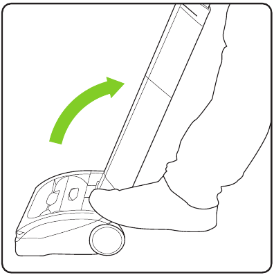 Operation - Step 2 - Pressing the power button