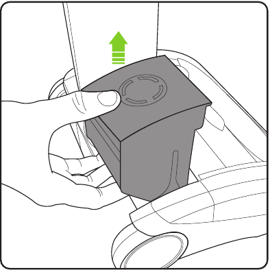 Removing and cleaning the brush bar - Step 1