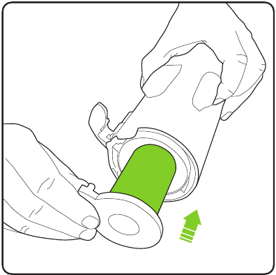 Replacing the filters - Step 2