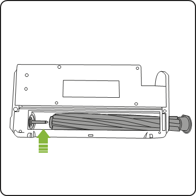 Brush-bar hair removal - Step 2