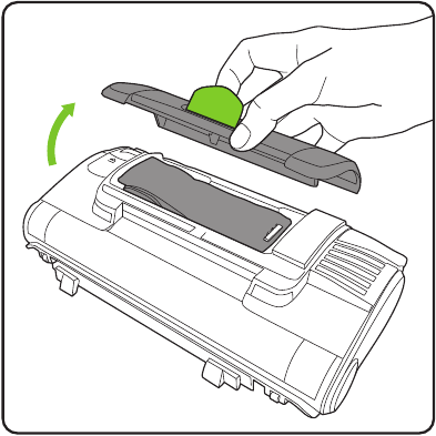 Removing the bag - Step 2