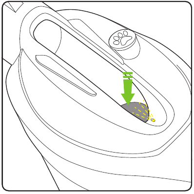 Jos imuteho on heikko, kun pussi on tyhj&auml; ja uusi pussi on asennettu - Vaihe 4